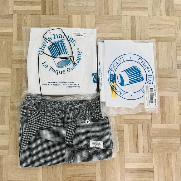 George Brown College Chef School Other - George Brown College Chef Uniform - Unisex, Brand New and Sealed in Package!